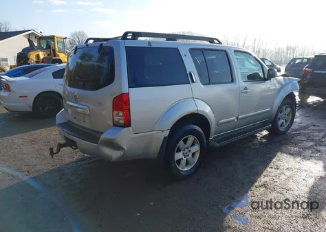 2008 Nissan Pathfinder Se z USA, uszkodzony, nr VIN 5N1AR18B38C646158